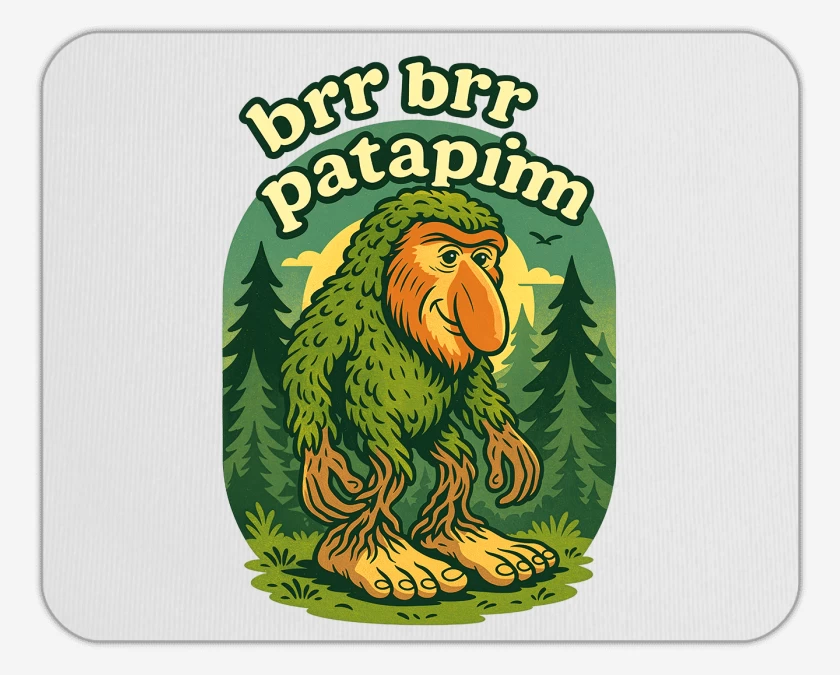 Mousepad Brr brr Patapim