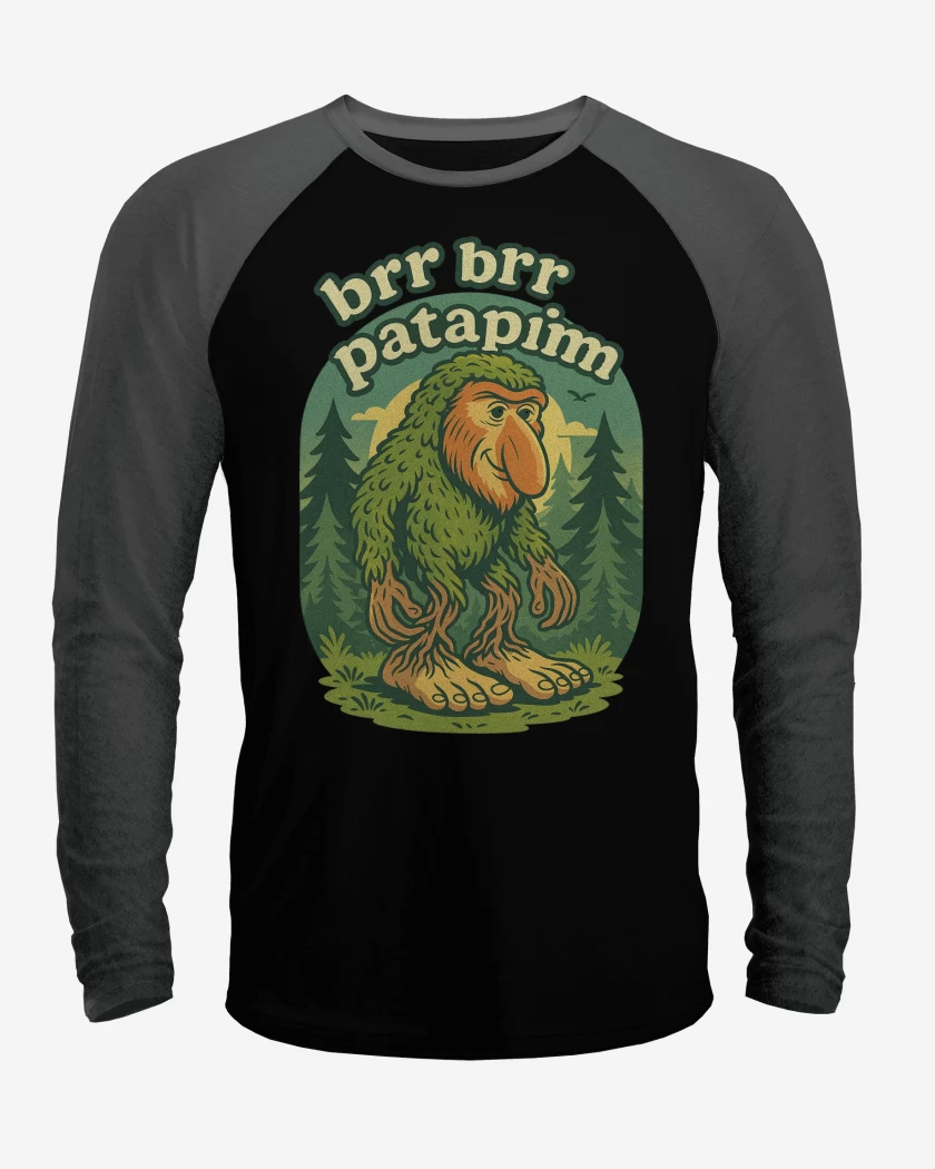 Polera Raglan Brr brr Patapim