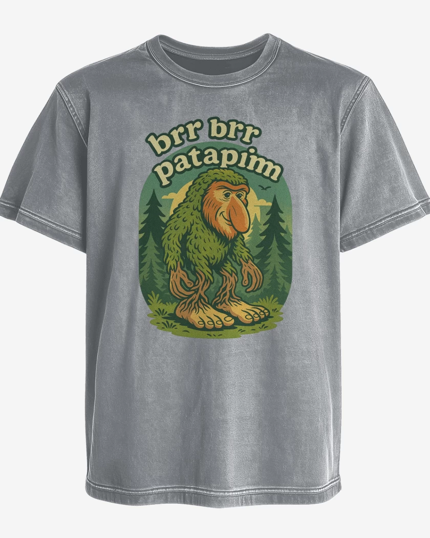 Polera desgastada Brr brr Patapim