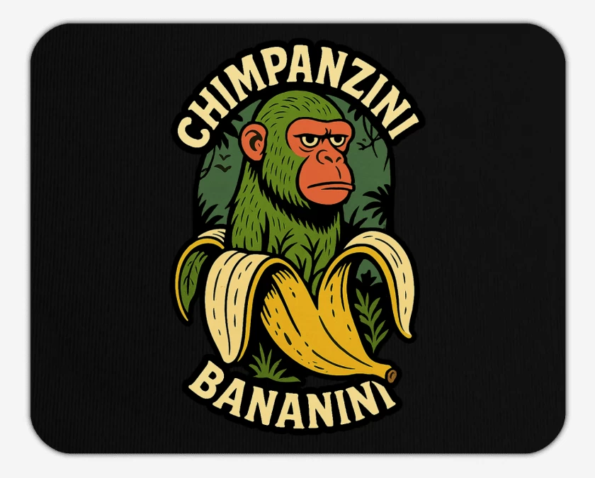 Mousepad Chimpanzini bananini