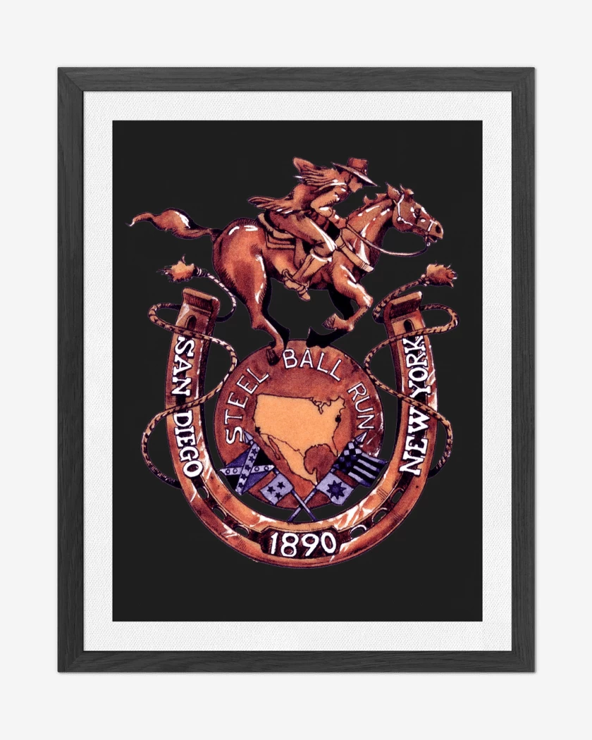 Cuadro decorativo Steel Ball Run NY