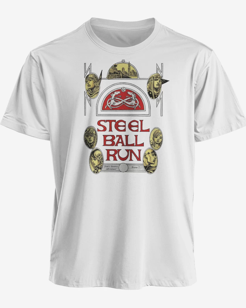 Polera Jojos Steel Ball Run