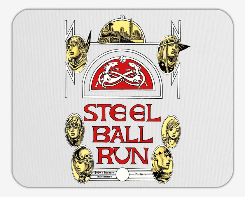Mousepad Jojos Steel Ball Run