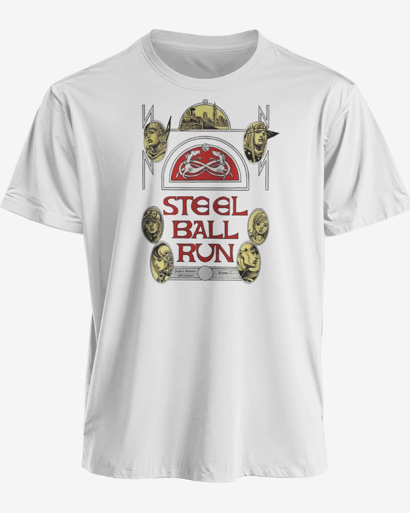 Polera premium Jojos Steel Ball Run