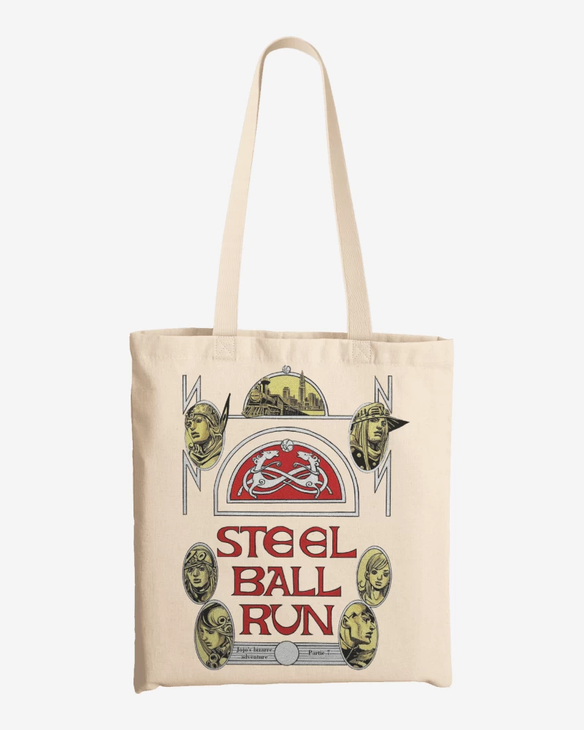 Totebag Jojos Steel Ball Run