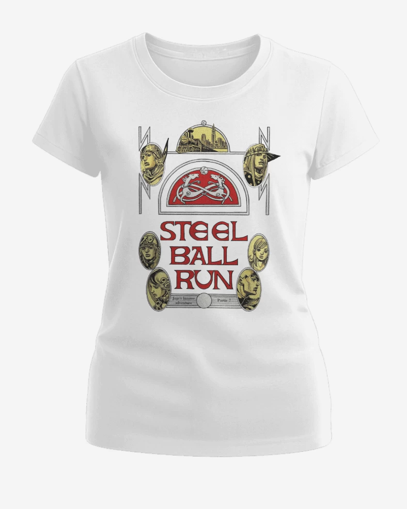 Polera de Mujer Jojos Steel Ball Run