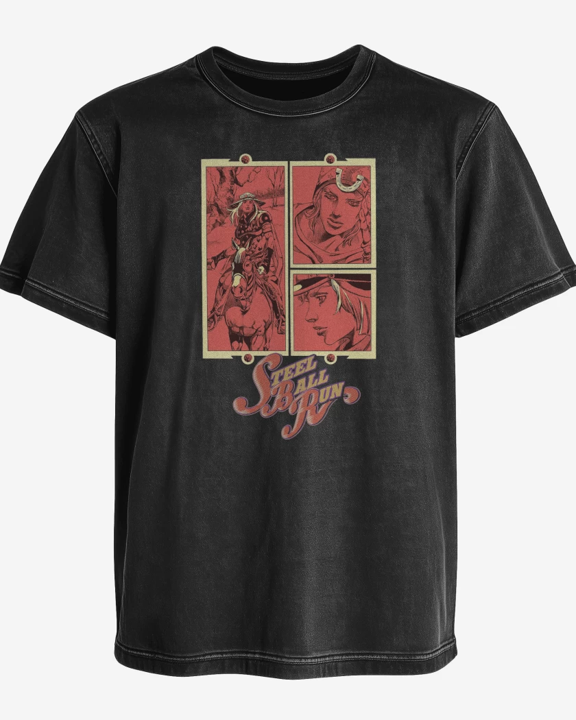 Polera desgastada Steel Ball 