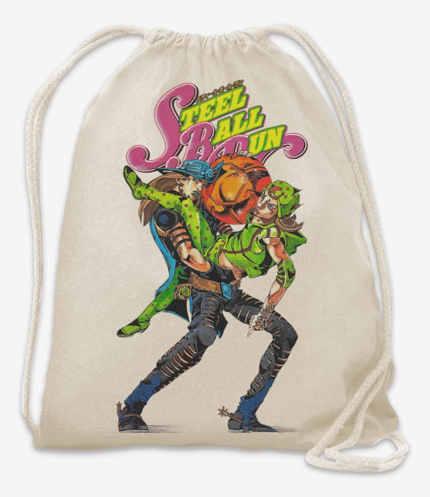 Mochila Blanco de Jojos Gyro & Johnny