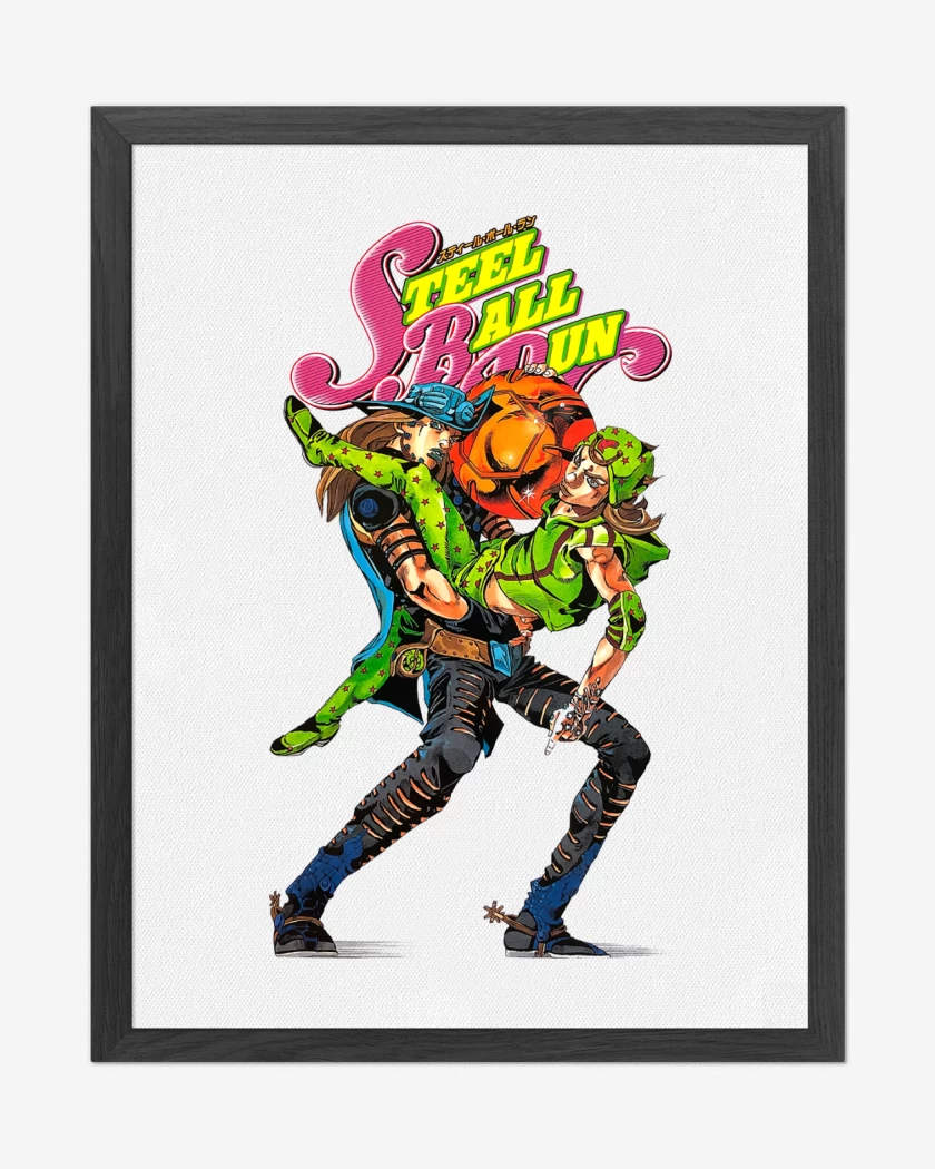 Cuadro decorativo Jojos Gyro & Johnny
