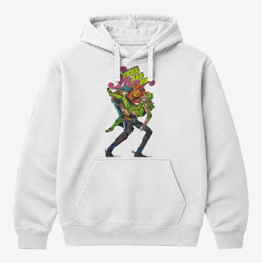 Polerón Canguro Blanco de Jojos Gyro & Johnny