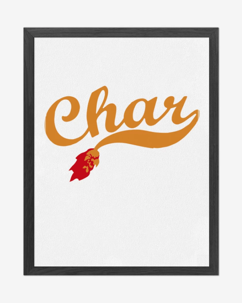 Cuadro decorativo Blanco de Char