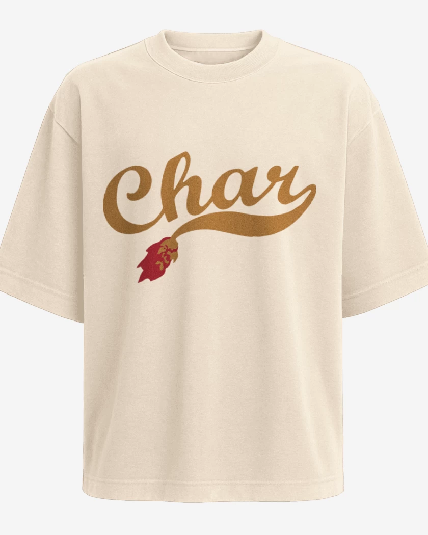 Polera Oversize Beige de Char