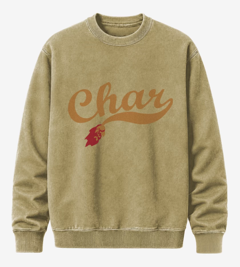 Poleron Polo Acid Wash Beige de Char