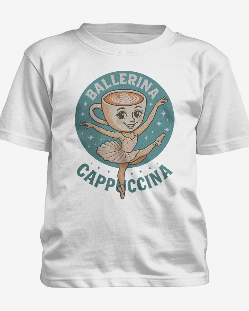 Polera de niño Blanco de Ballerina cappuccina