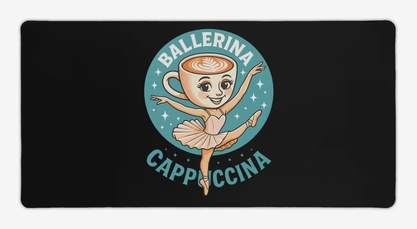 Mouse pad Gamer Ballerina cappuccina