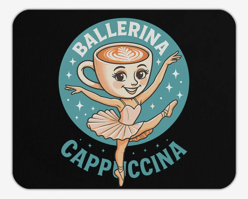 Mousepad Ballerina cappuccina