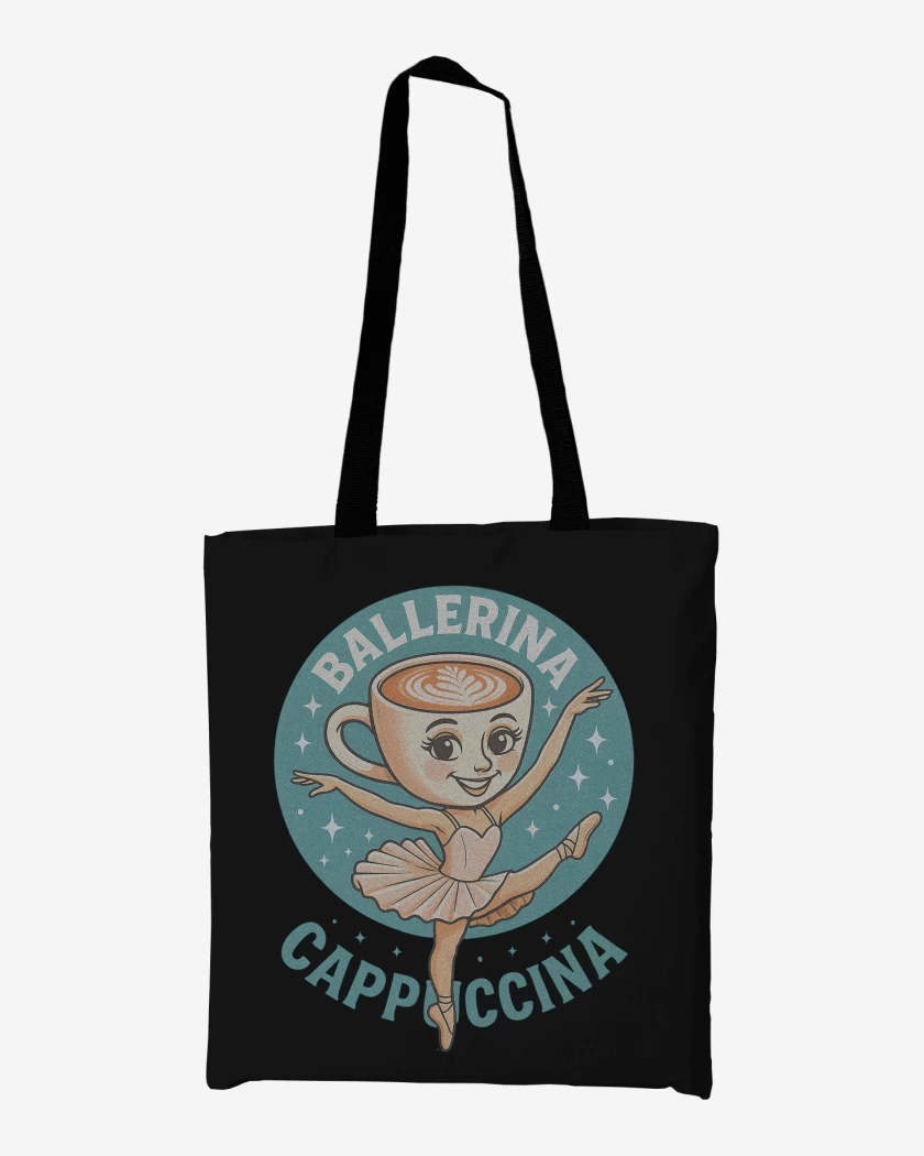 Totebag Ballerina cappuccina
