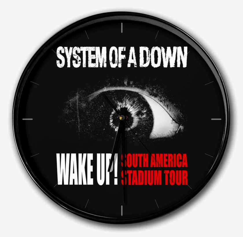 Reloj System of a Down Wake Up Tour