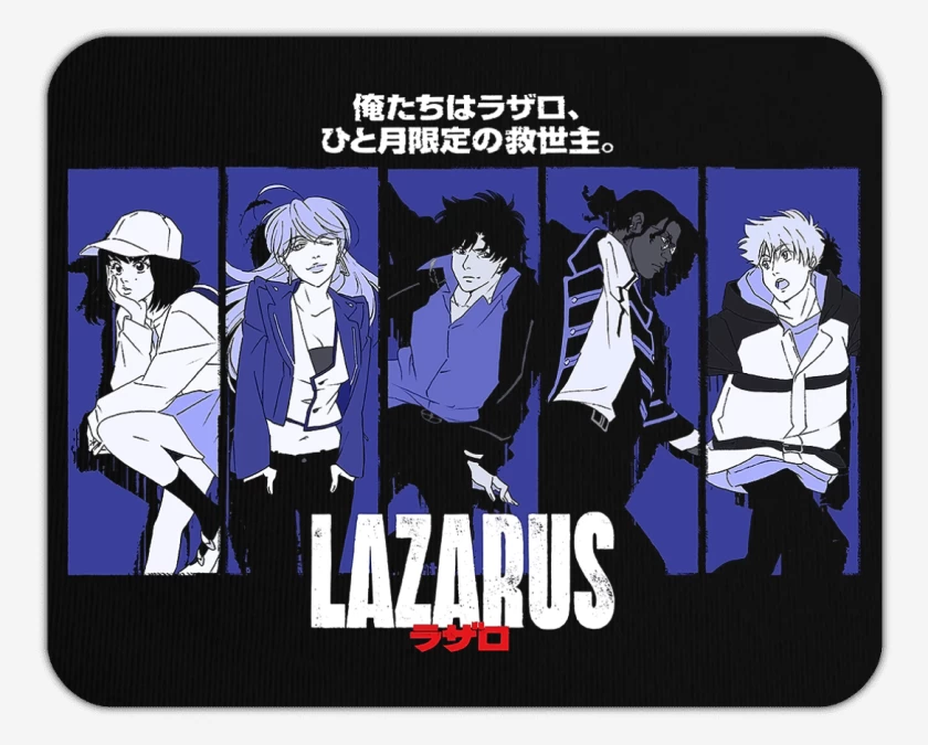 Mousepad Negro de Lazarus Anime