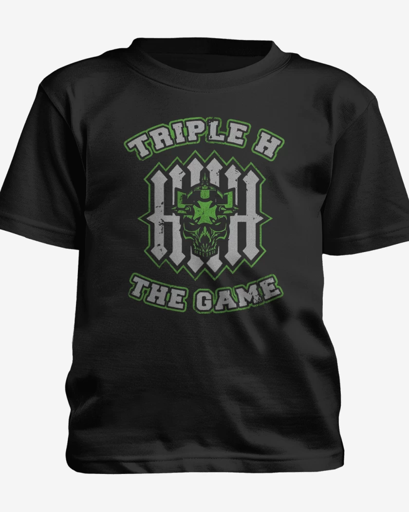 Polera de niño Negro de Triple H The game
