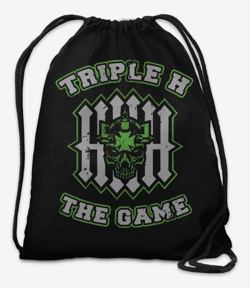 Mochila Negro de Triple H The game