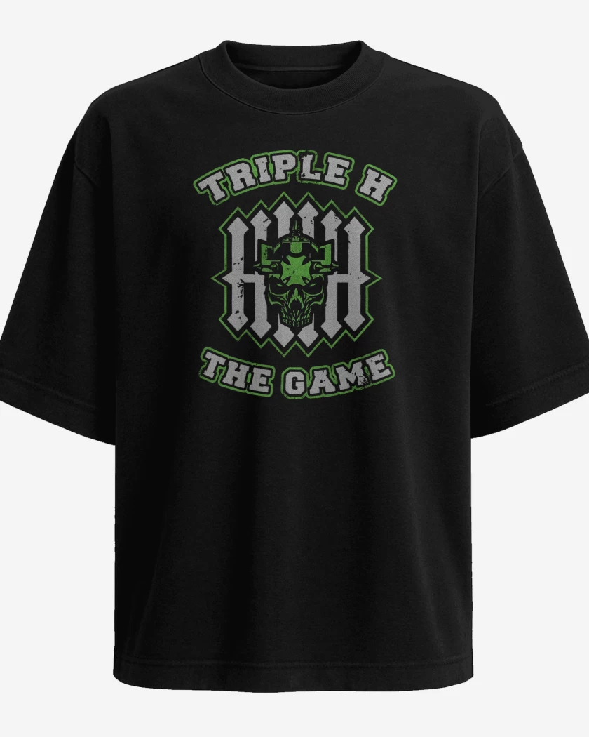 Polera Oversize Triple H The game