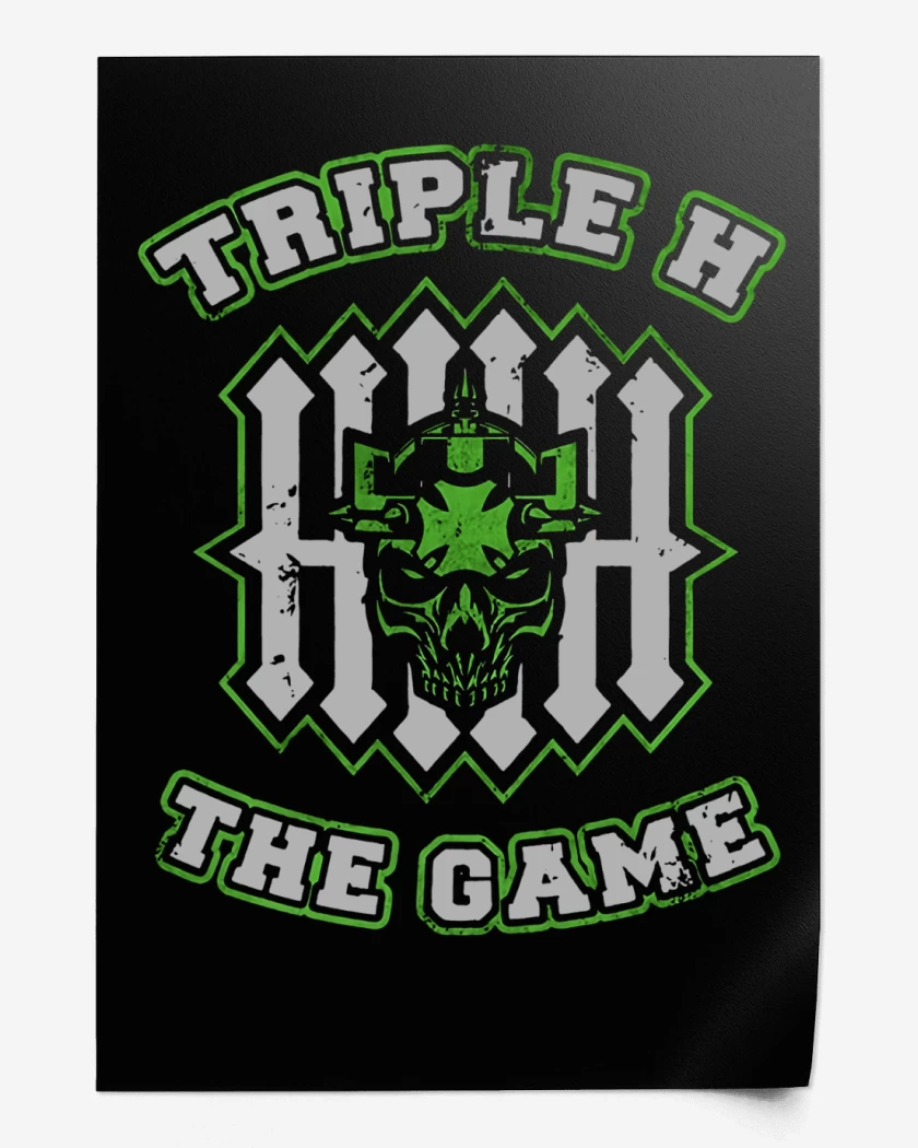 Print Triple H The game