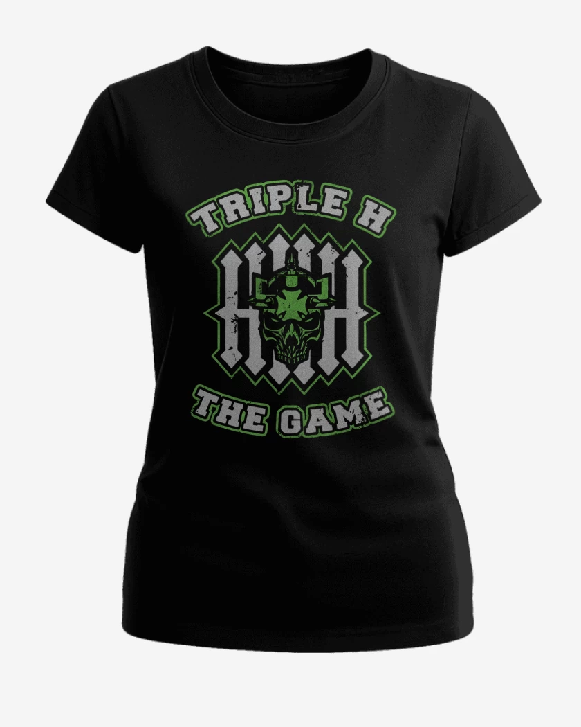 Polera de Mujer Negro de Triple H The game