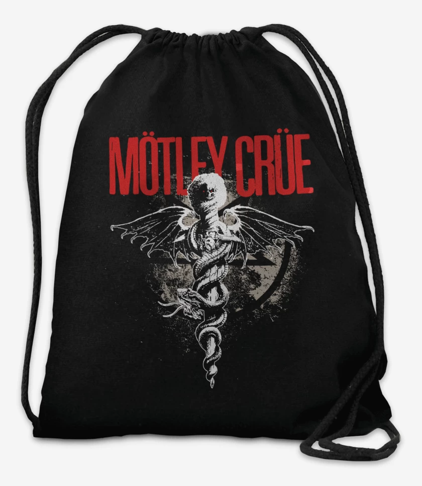 Mochila Negro de Motley Crue