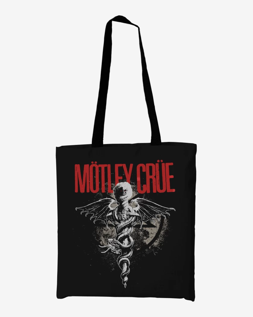 Totebag Negro de Motley Crue