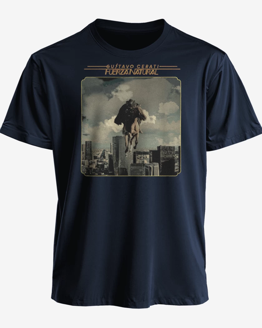 Polera premium Azul Marino de Fuerza Natural