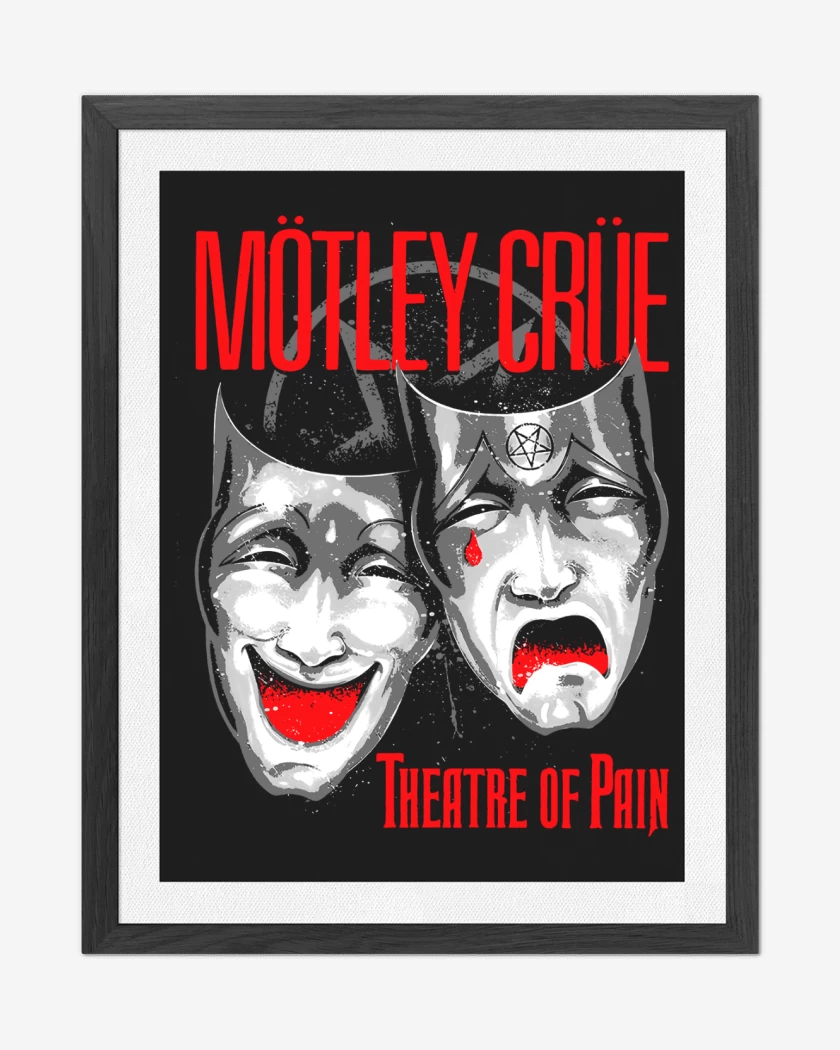 Cuadro decorativo Negro de Theatre of Pain