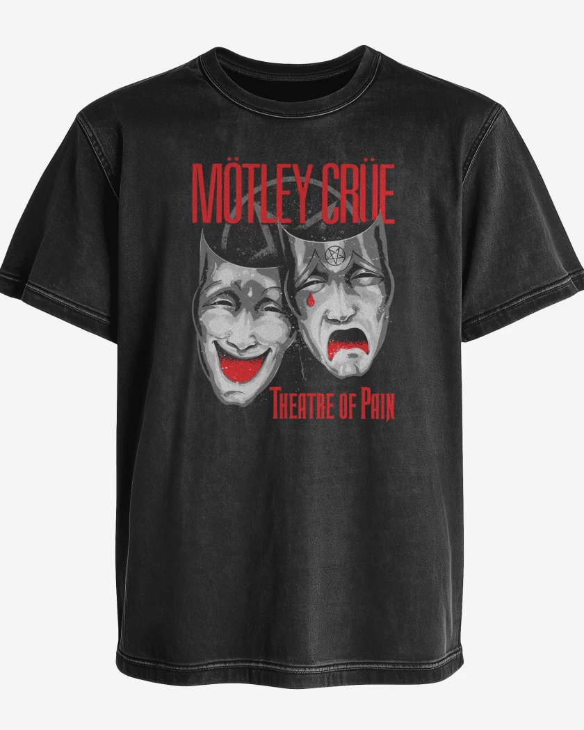 Polera desgastada Theatre of Pain