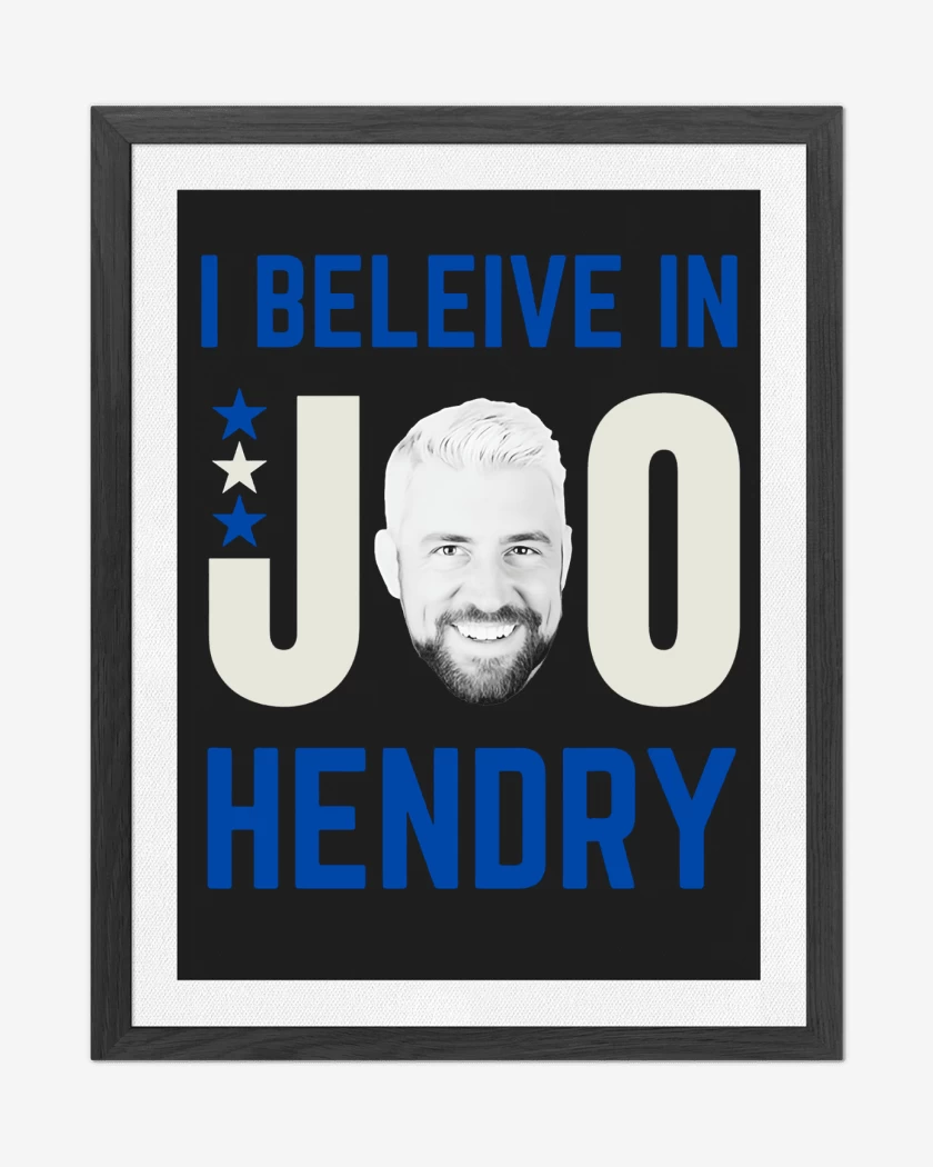 Cuadro decorativo Negro de Joe Hendry