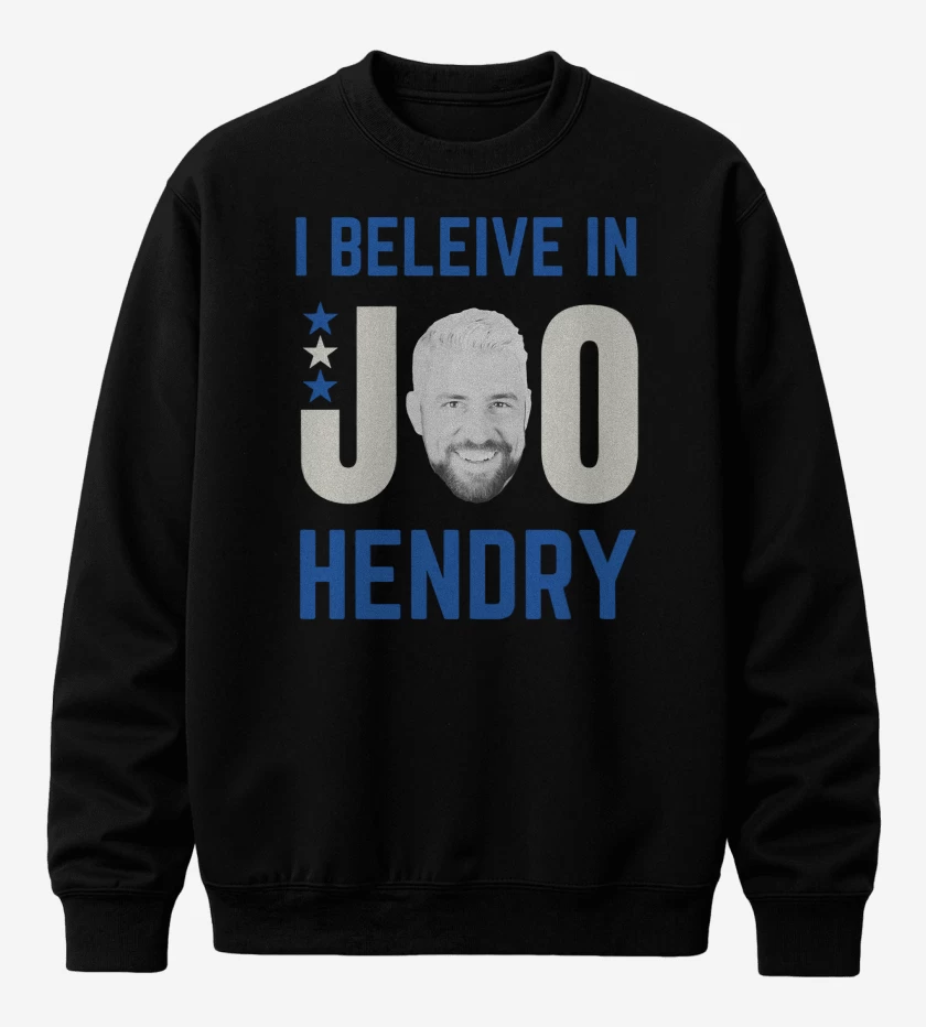 Poleron polo Negro de Joe Hendry
