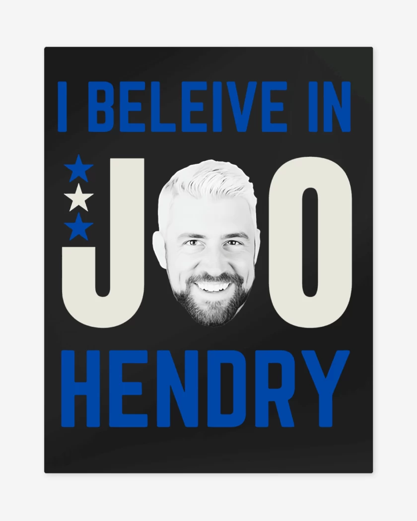 Print metalico Negro de Joe Hendry