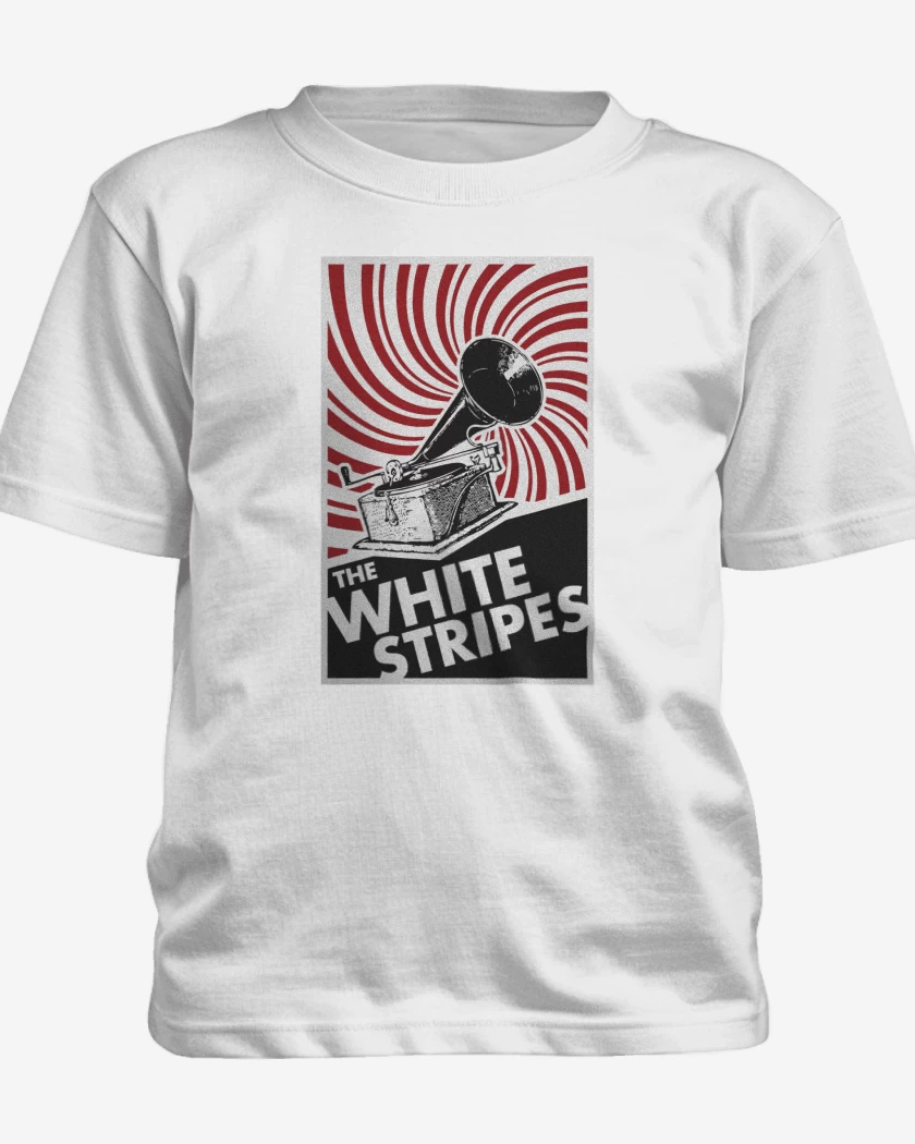 Polera de niño Blanco de The White Stripes