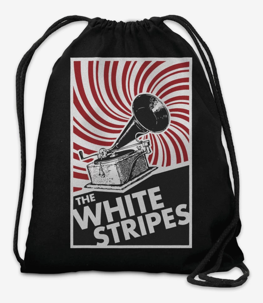 Mochila Negro de The White Stripes