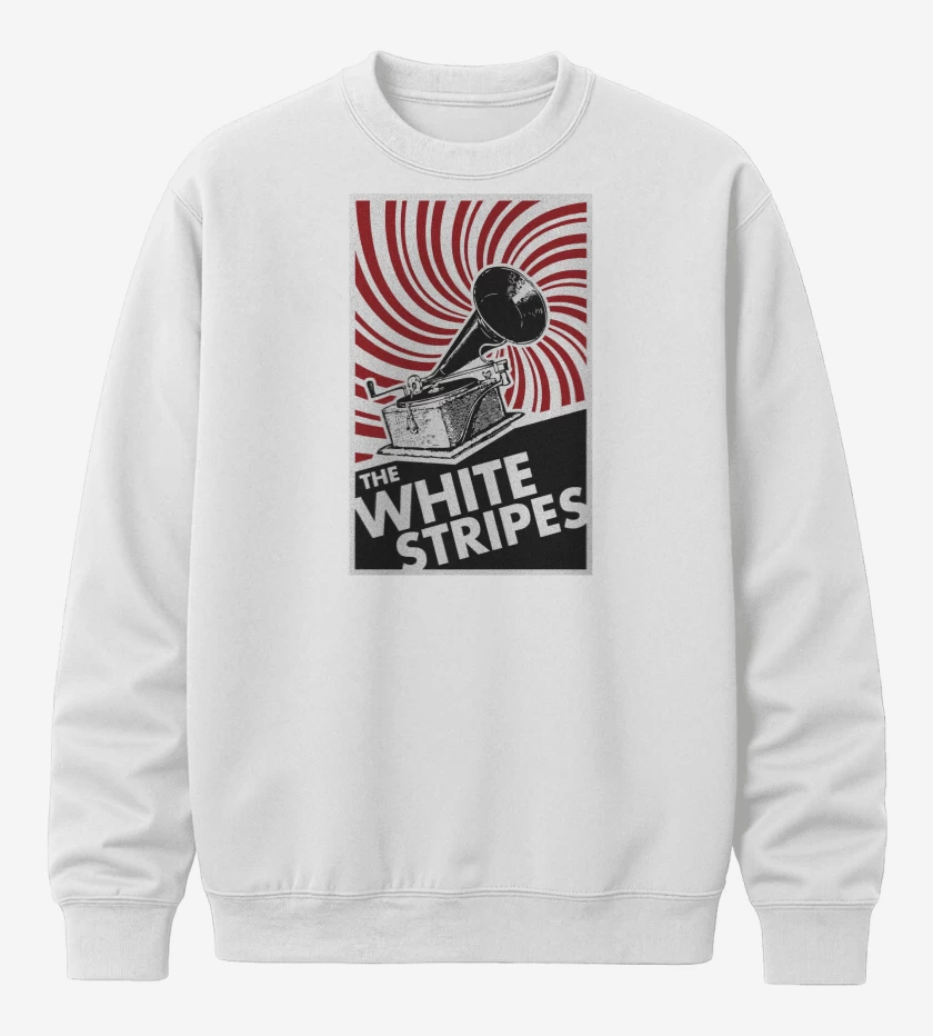 Poleron polo Blanco de The White Stripes