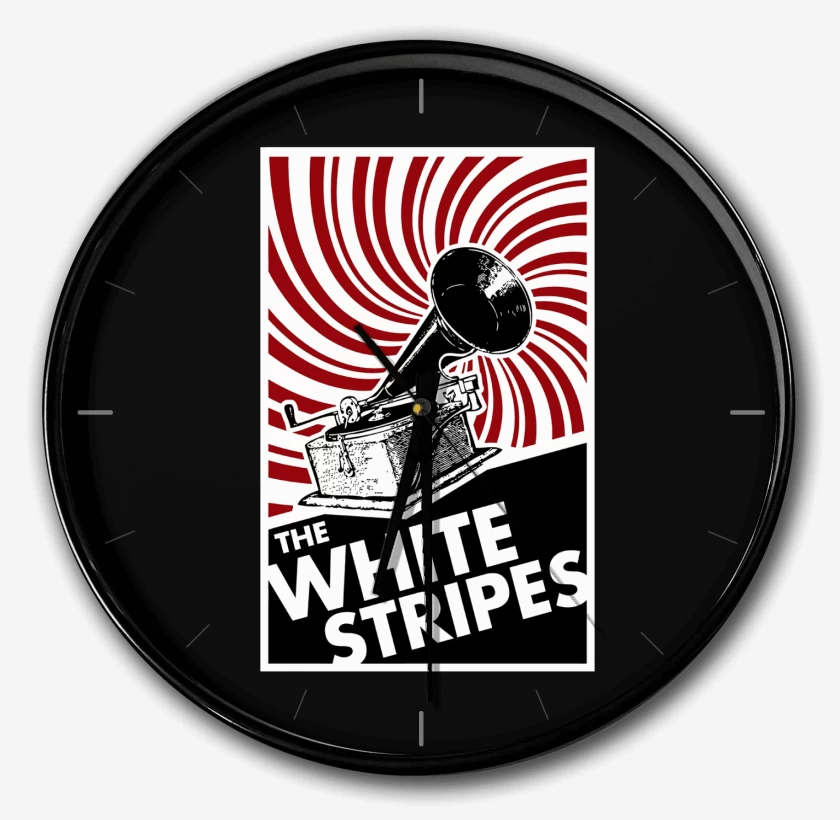 Reloj Negro de The White Stripes
