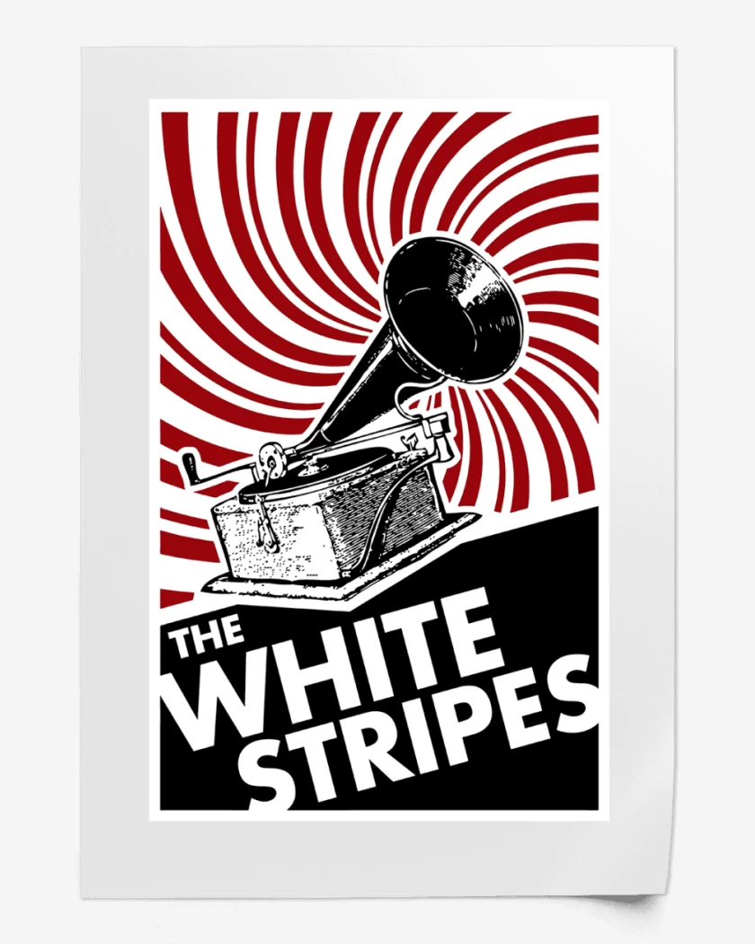 Print The White Stripes
