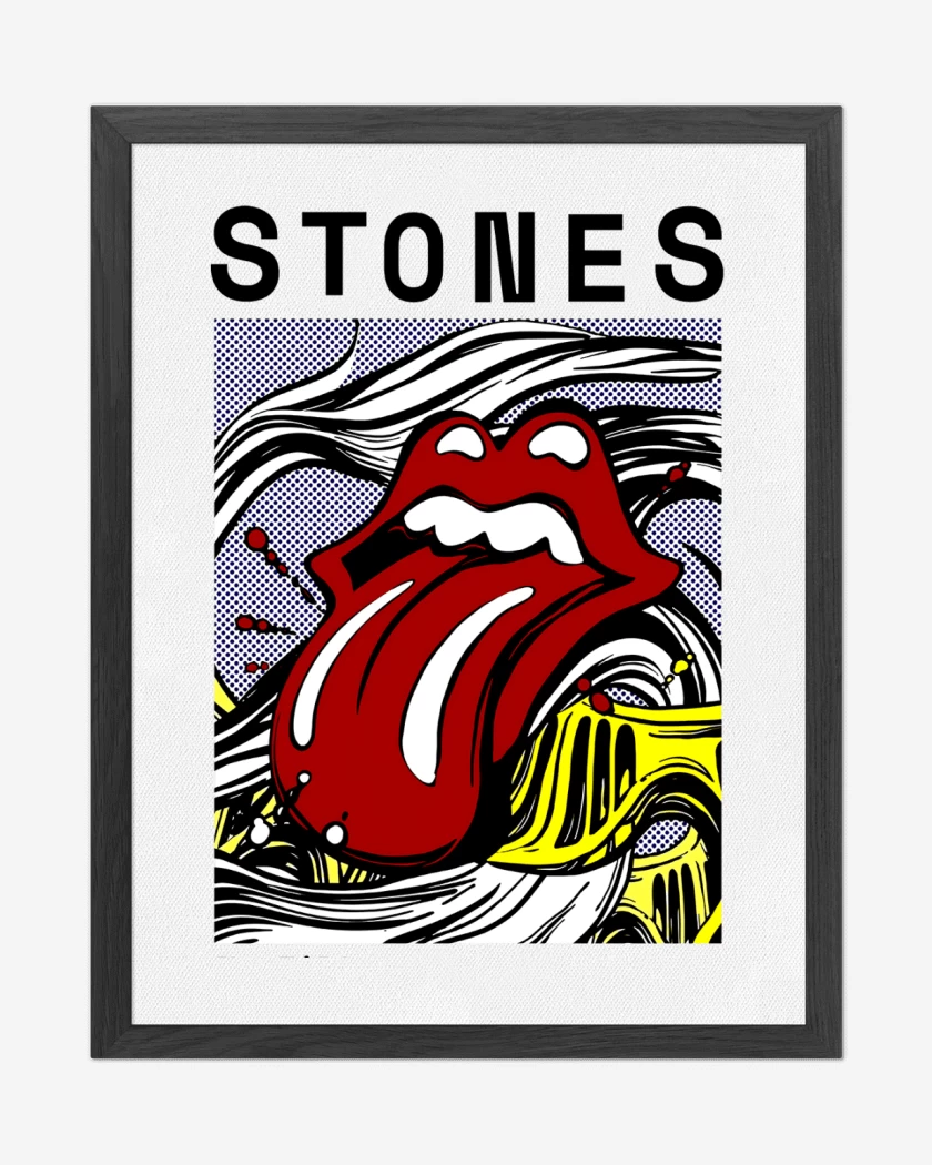 Cuadro decorativo Blanco de Stones