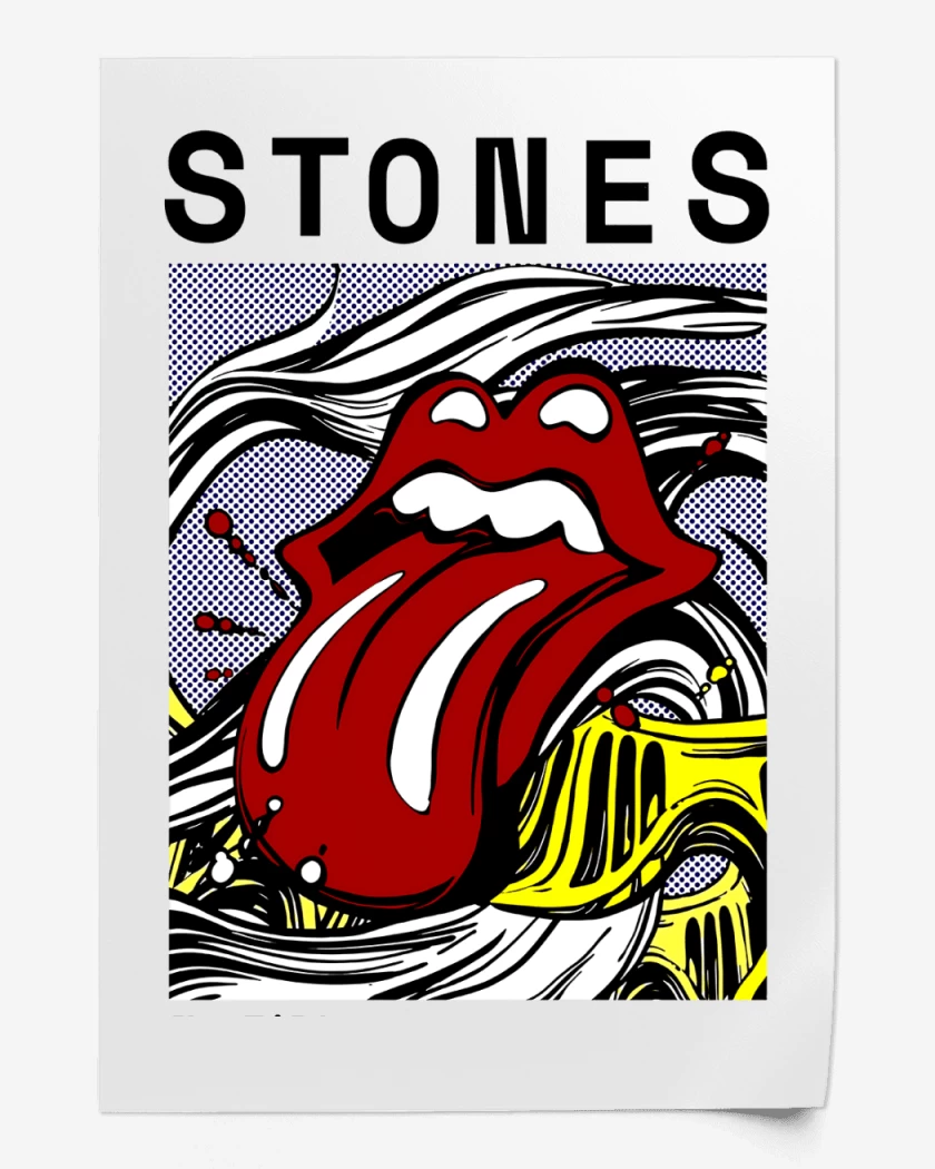 Print Blanco de Stones