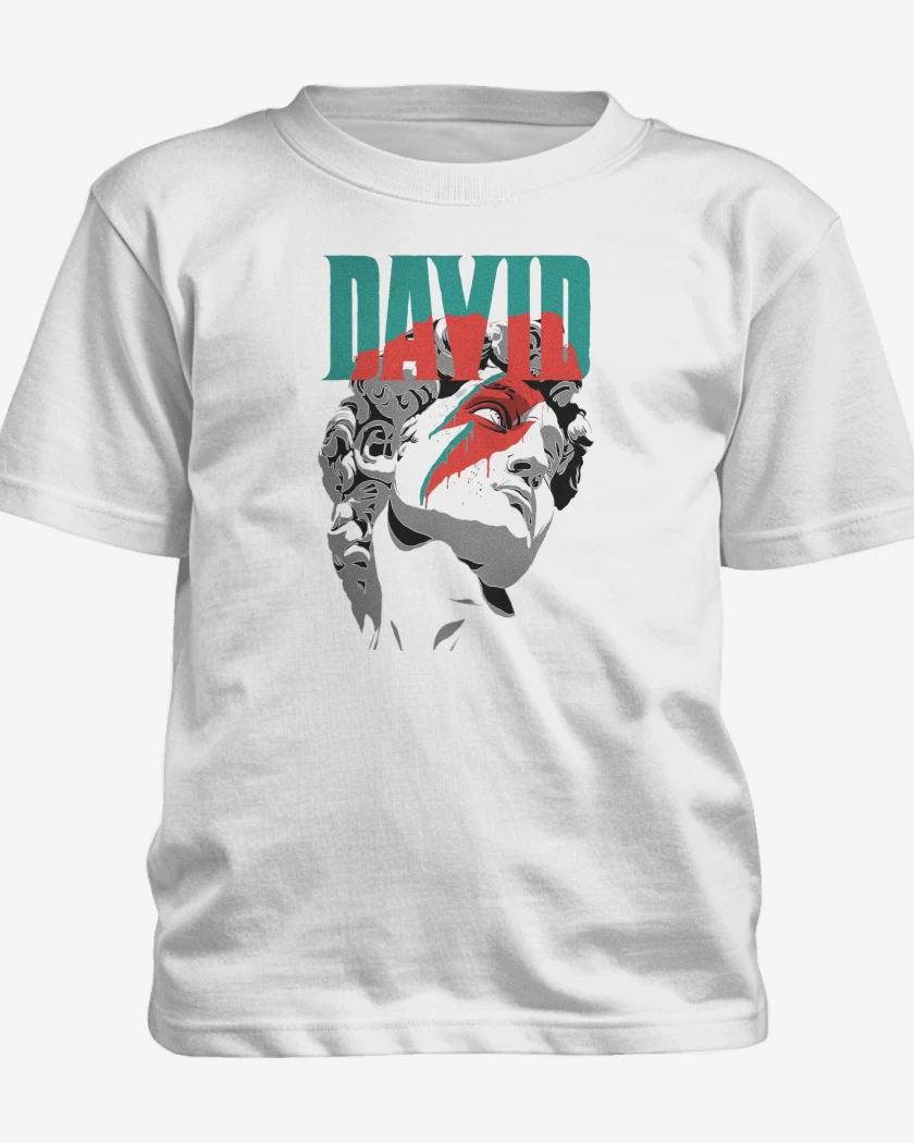 Polera de niño Blanco de David