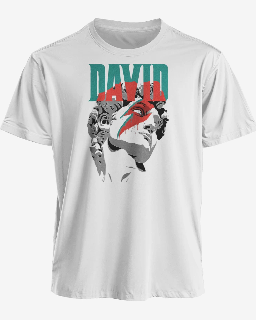 Polera premium Blanco de David