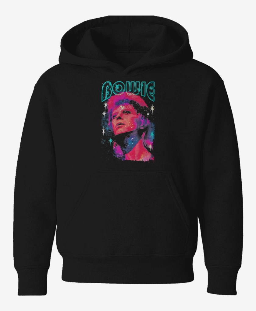 Poleron de niño Negro de Bowie Starman