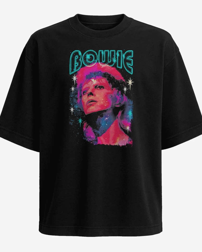 Polera Oversize Bowie Starman