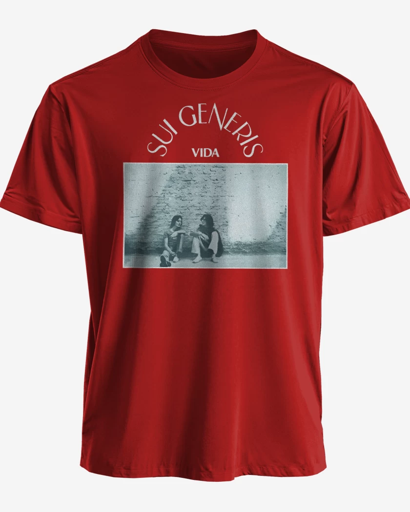 Polera premium Rojo de Sui Generis
