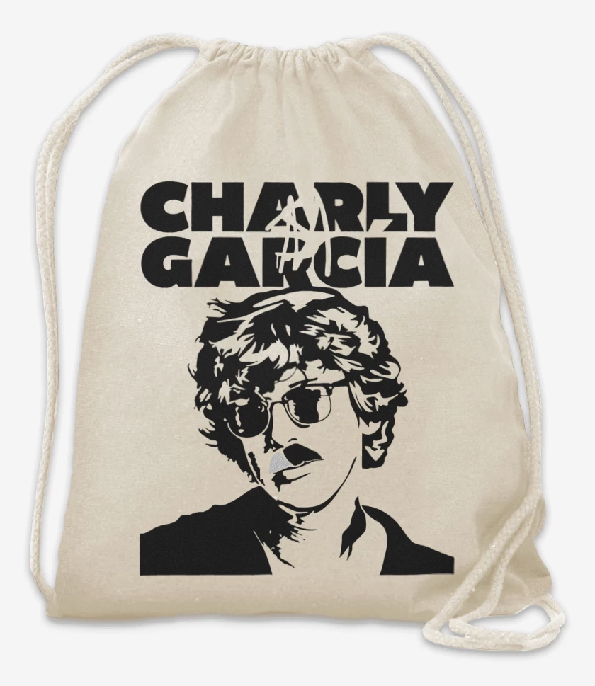 Mochila Blanco de Charly Garcia