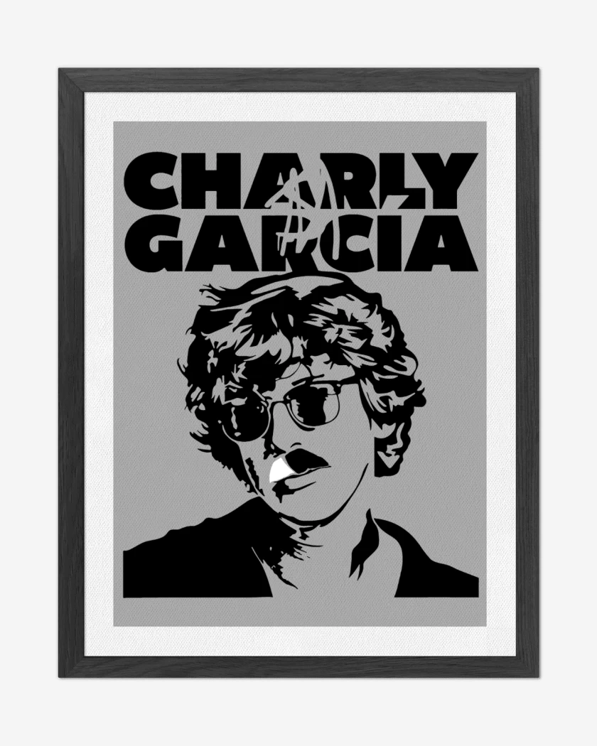 Cuadro decorativo Charly Garcia